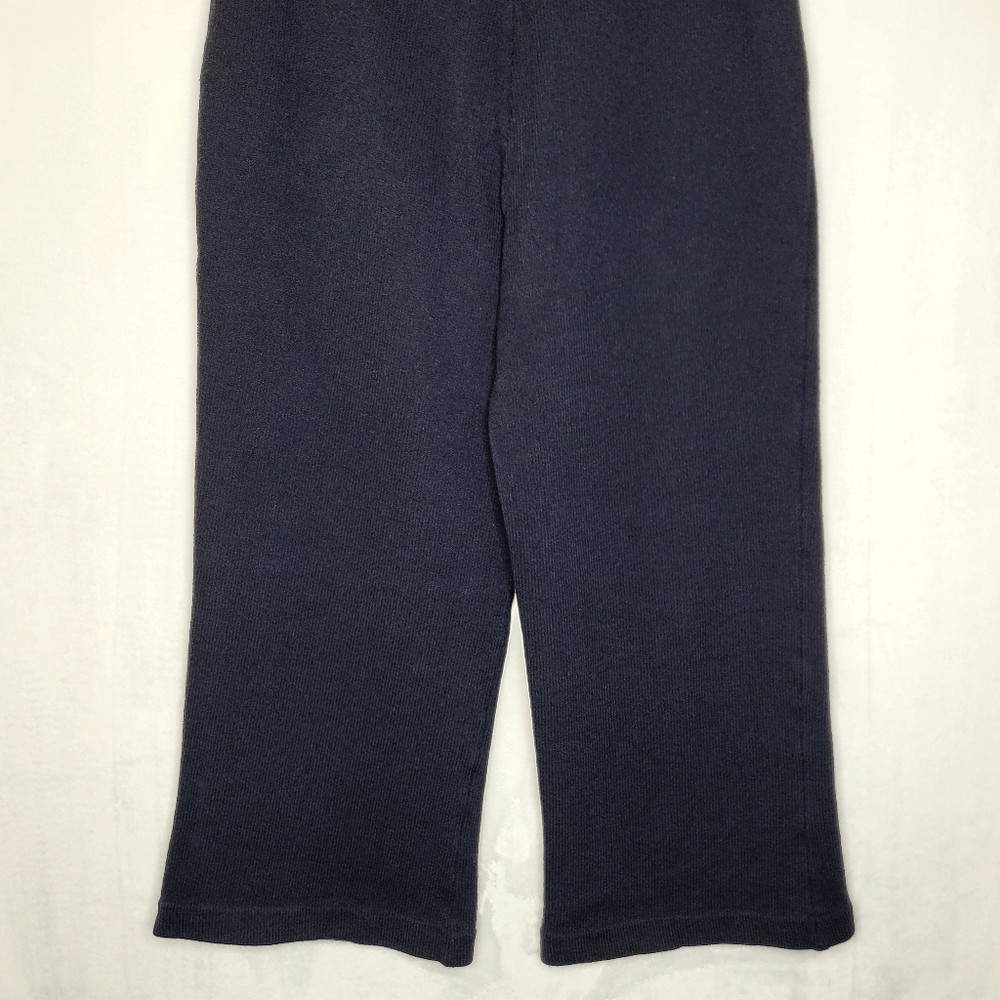 St. John Collection Black Santana Knit Pull On Pants Size 6