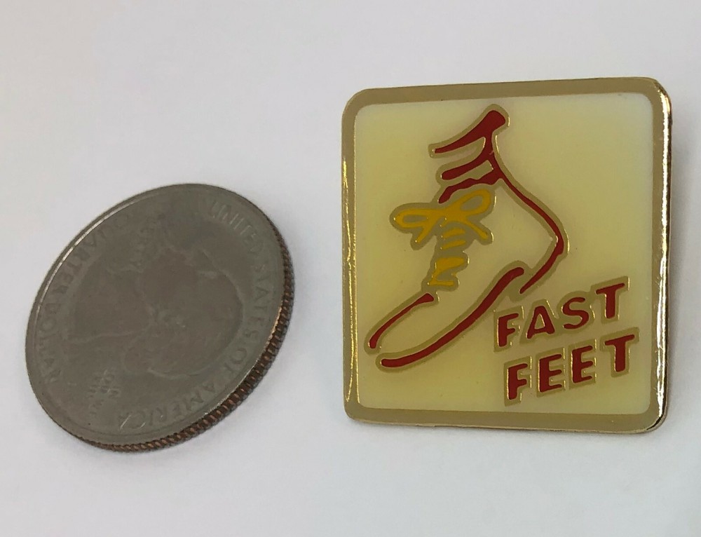 McDonald's Fast Feet Pin
