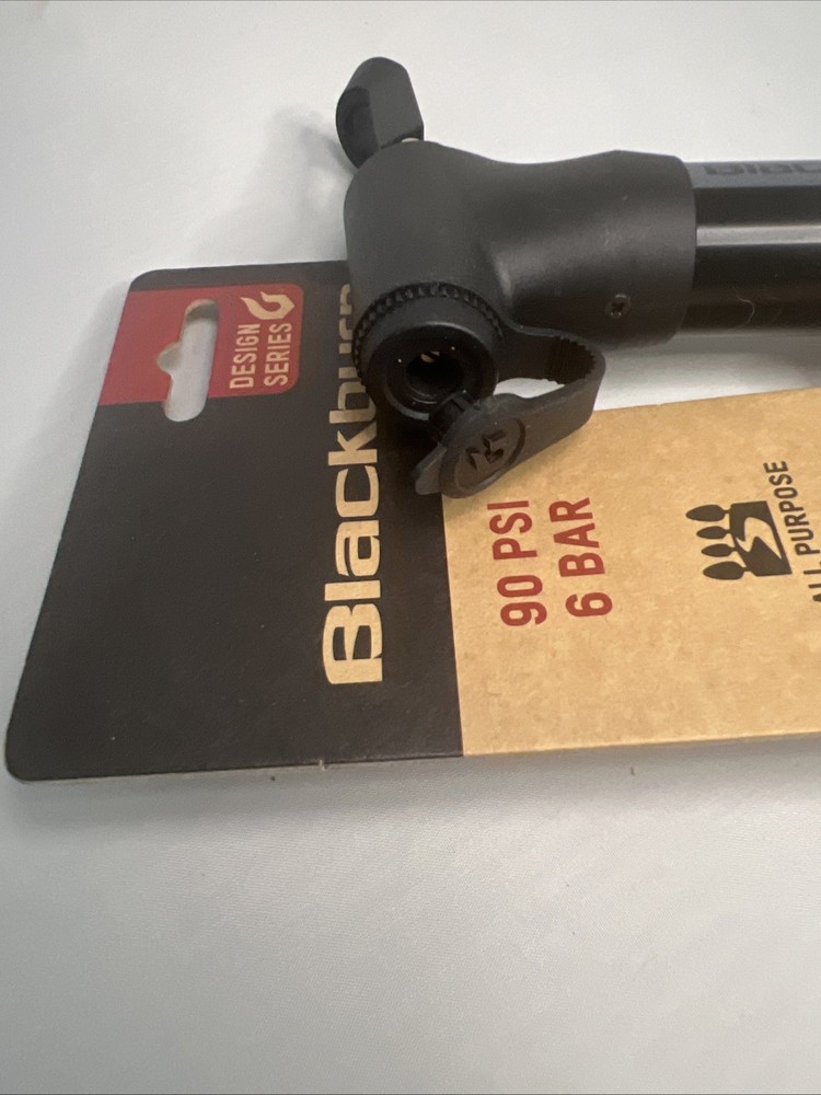 Blackburn Grid Mini Pump Presta & Schrader Valve Large Volume Folding T-Handle