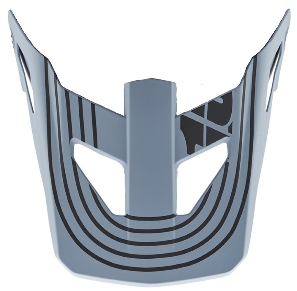 100% Status MTB Helmet Replacement Visor/Peak Caltec/Gray