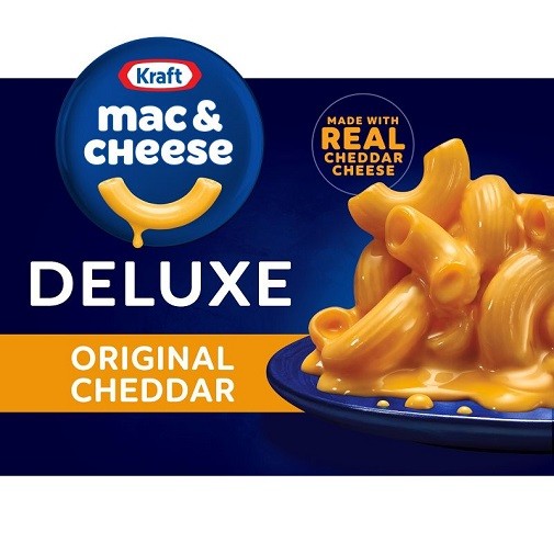 Kraft Mac & Cheese Deluxe Original Cheddar 2 Pack