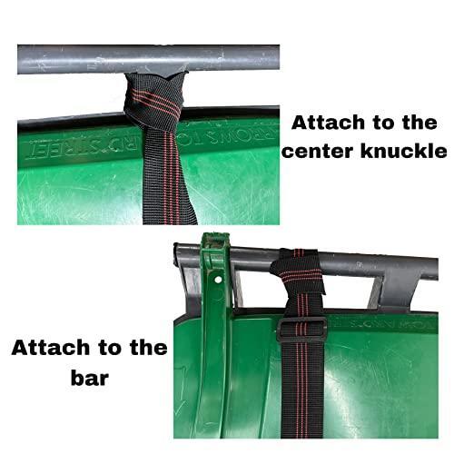Garbage Commander Garbage Strap, Adjustable Garbage Can Security Strap, Heavy