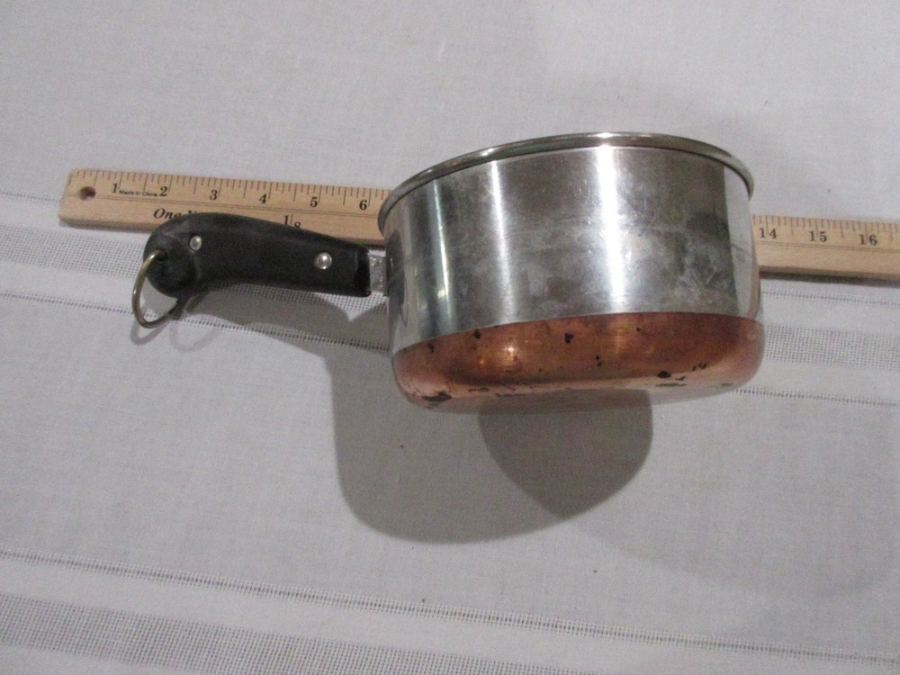 Revere Ware Copper Clad Saucepan 1Qt