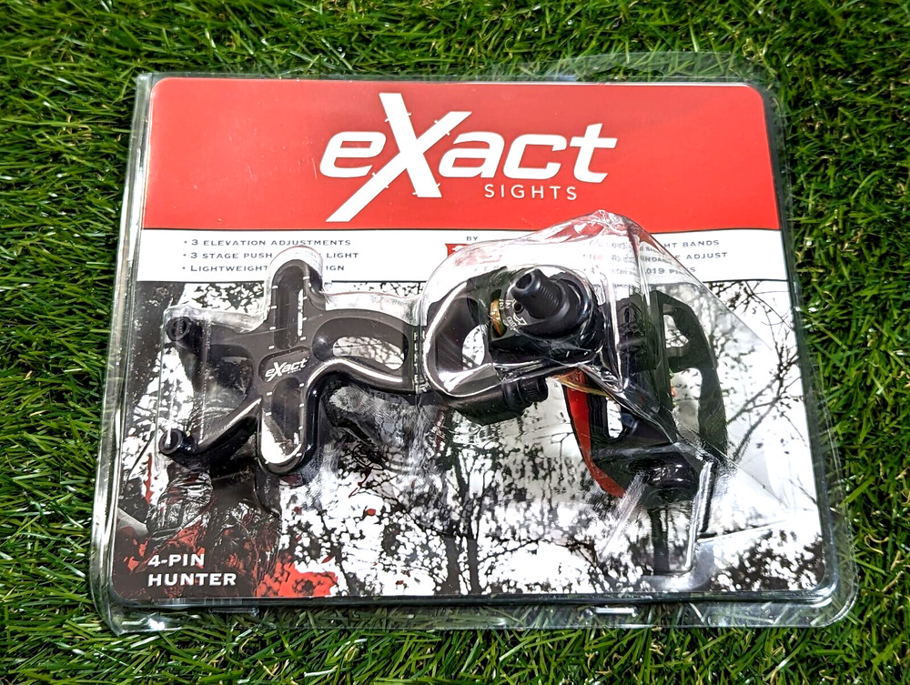 **NEW** B3 Archery Exact Hunter 4-pin .019" Adjustable RH Archery Sight