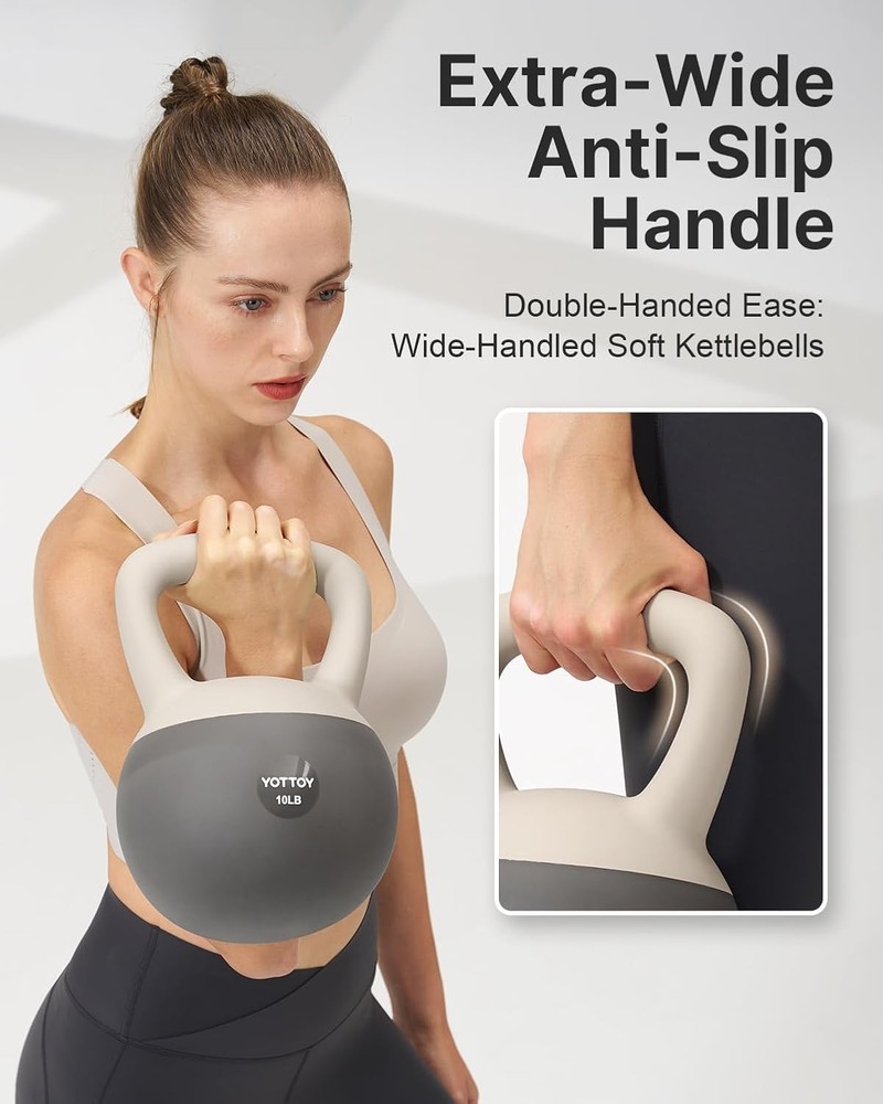 Soft Kettlebell Set Strength Training Kettlebells & Home Workouts Soft-Sided