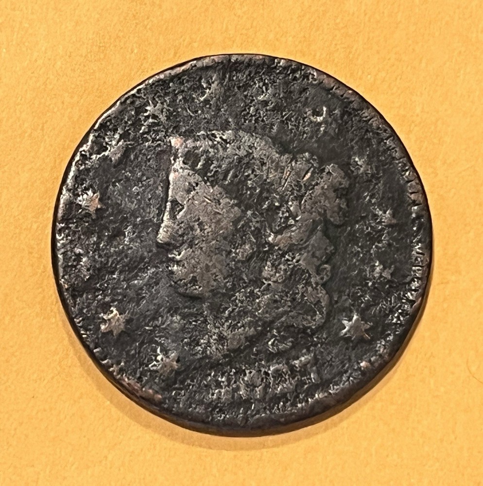 1827 Coronet Head Large Cent