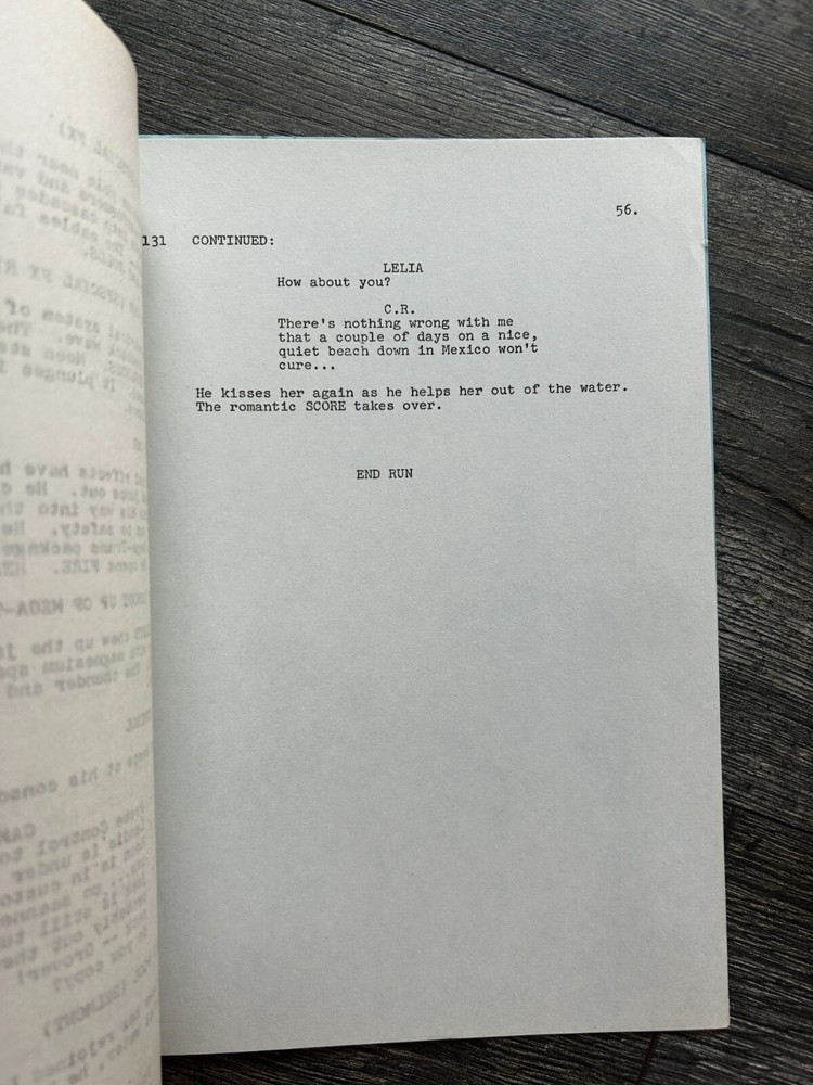 SEARCH TV Show Script Short Circuit Final Draft July 14 1972 Leslie Stevens