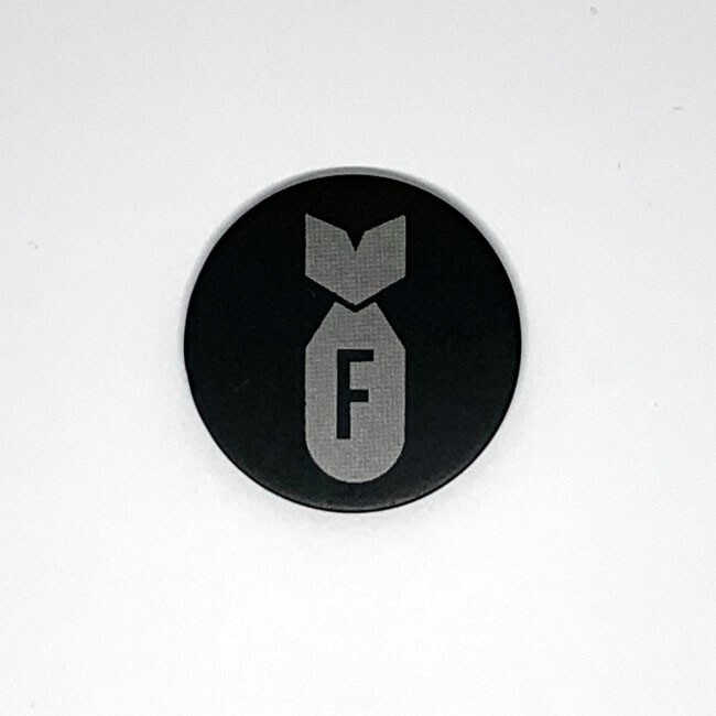 F-Bomb Novelty Golf Ball Marker + Switchblade Divot Tool Novelty Gift