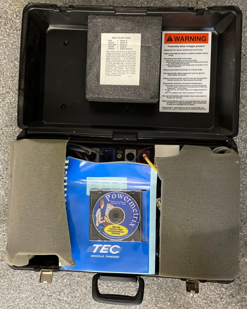 PowerMetrix PowerMate 330 Power System Analyzer