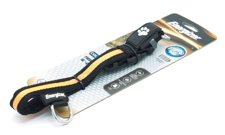 Energizer Ignite SizeSmall Yellow LED Dog Collar