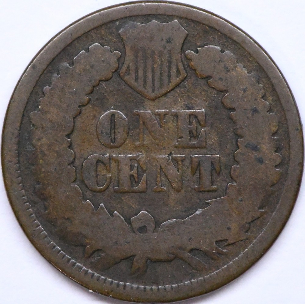1866 indian head penny
