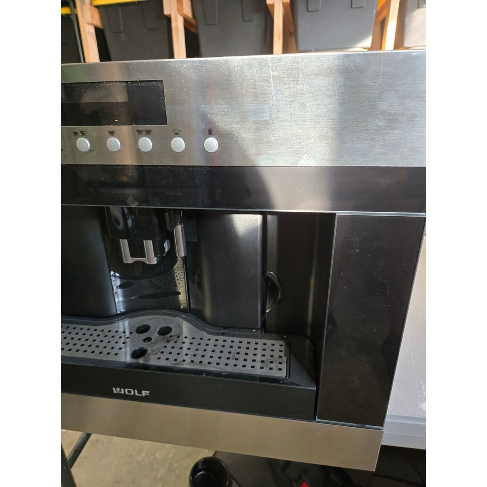 Wolf EC24S Built-In Coffee Maker Machine System Stainless W/ Mounting Brackets