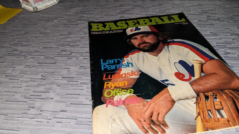 1980 Montreal Expos Baseball Program/Magazine EH