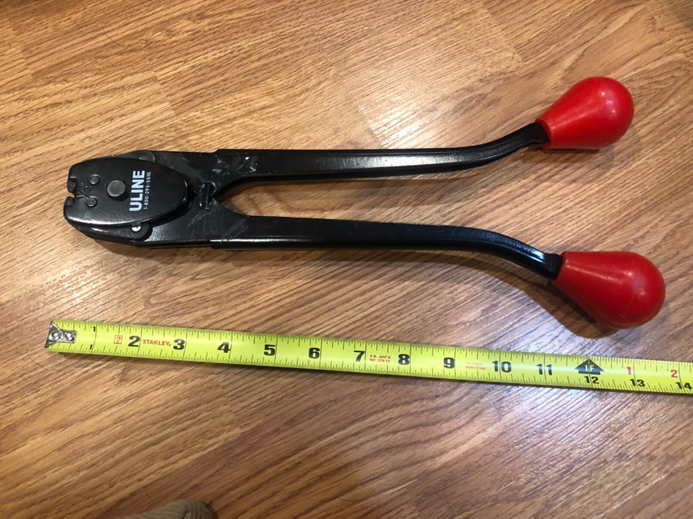Uline 1/2" Poly Deluxe Crimper tools