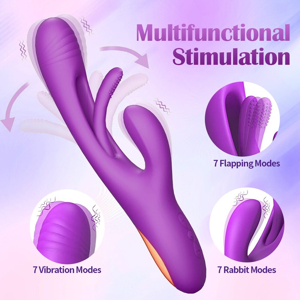 Flapping-Rabbit-Vibrator-Tapping-Women-Massager