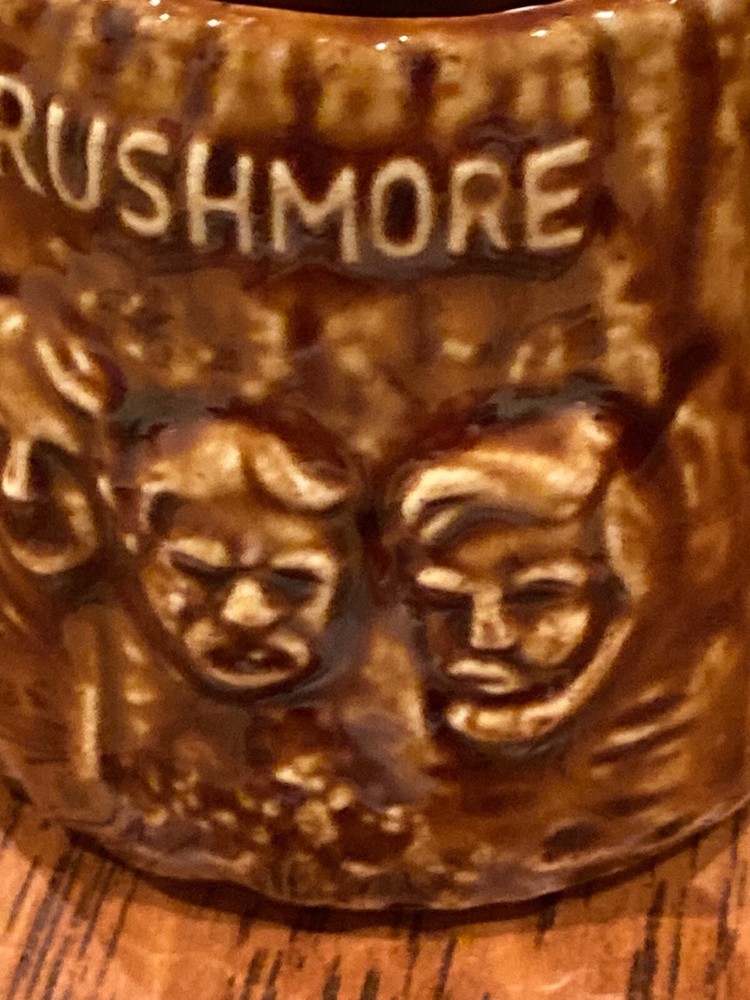 Vintage Mt. Rushmore & Squirrel Sugar Bowl - Replacement Base