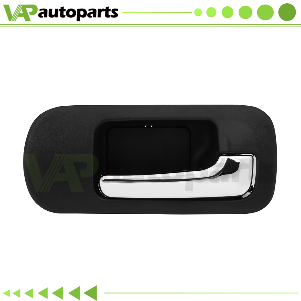 Door Handle Chrome & Black Inside Front Passenger Side for Honda Civic Inner