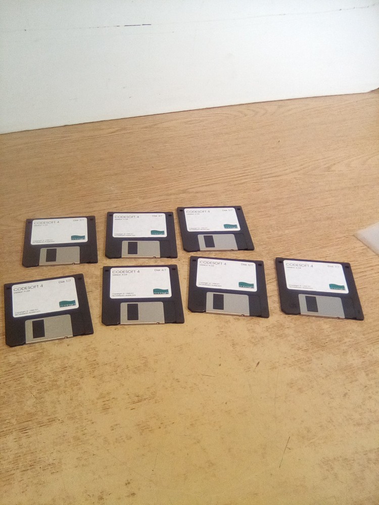 Lot Of 7 Teklynx Codesoft 4 Version 4.04 Barcode Labeling Software