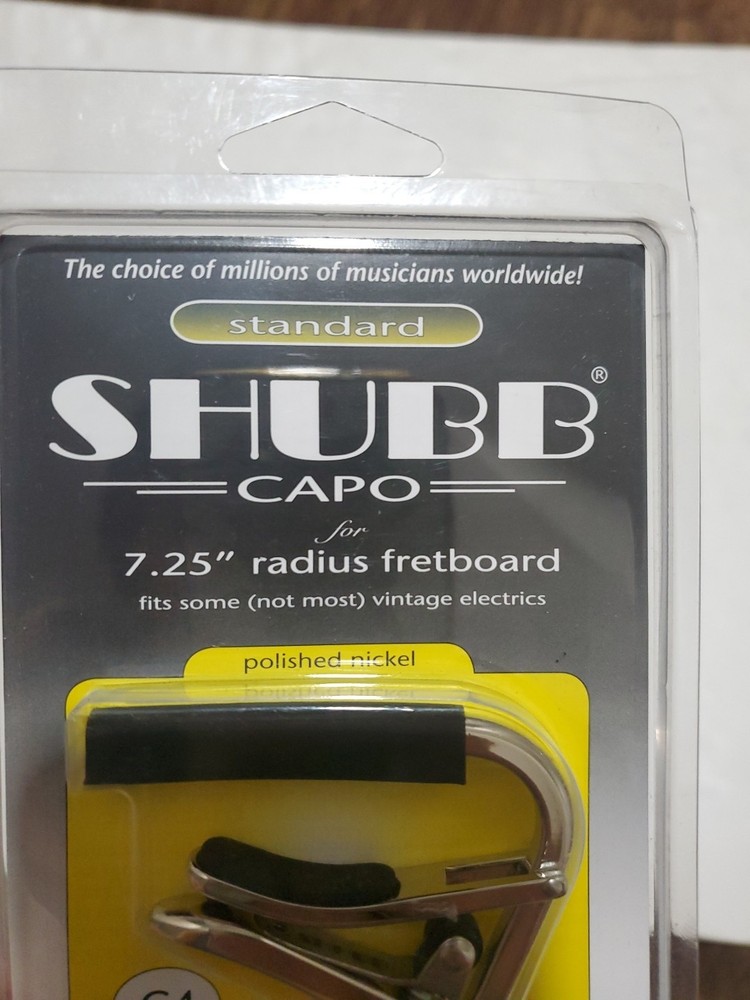 Shubb C4 Standard Capo for 7.25 Radius