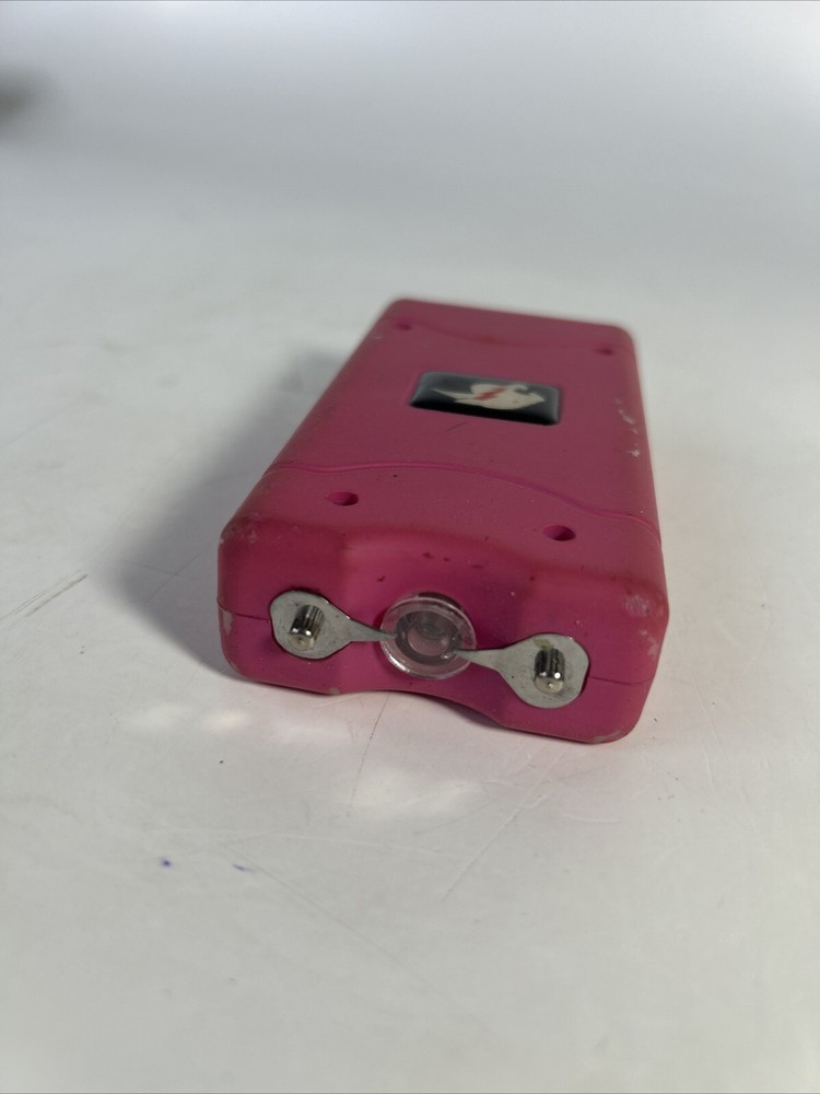 PINK STUN GUN FLASHLIGHT RECHARGEABLE LED