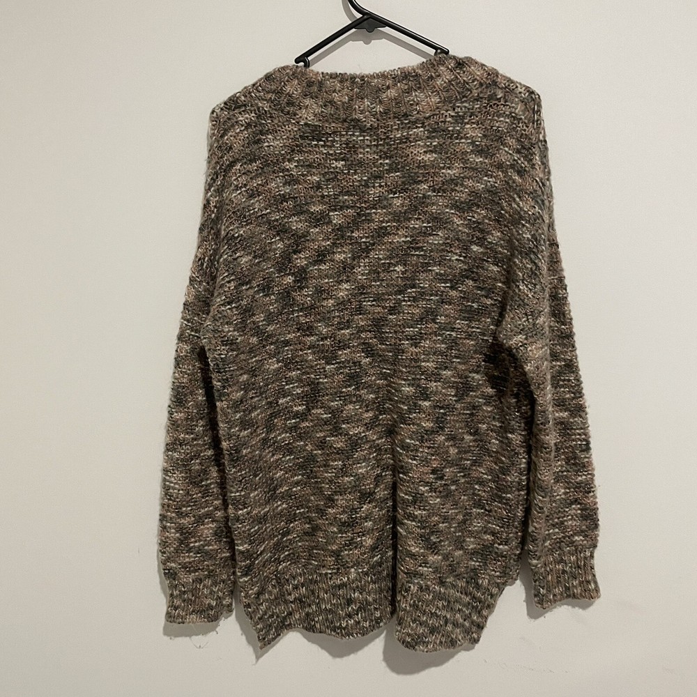 Witchery Wool Mohair Blend Jumper Size S Multicolour Pullover Metallic Sweater