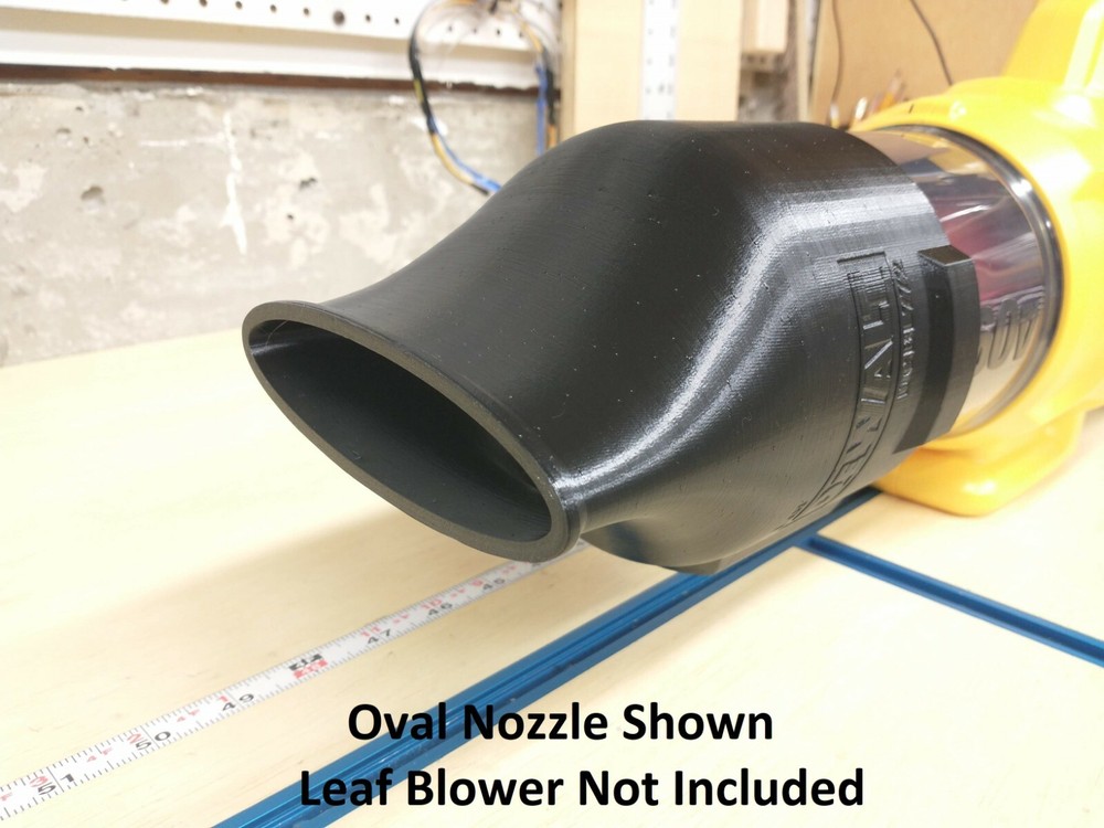 Short, Stubby Nozzle for DeWalt 60V Flexvolt DCBL772 Leaf Blower