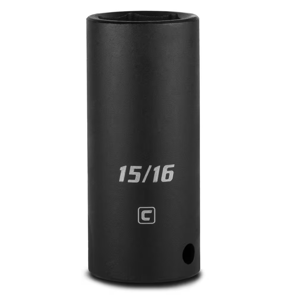 1/2 In. Drive 15/16 In. 6-Point SAE Deep Impact Socket