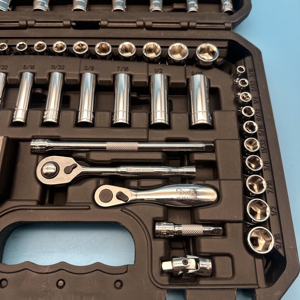 Matco Tools Silver Eagle SA50SE 52 Piece 1/4" Drive Socket Set