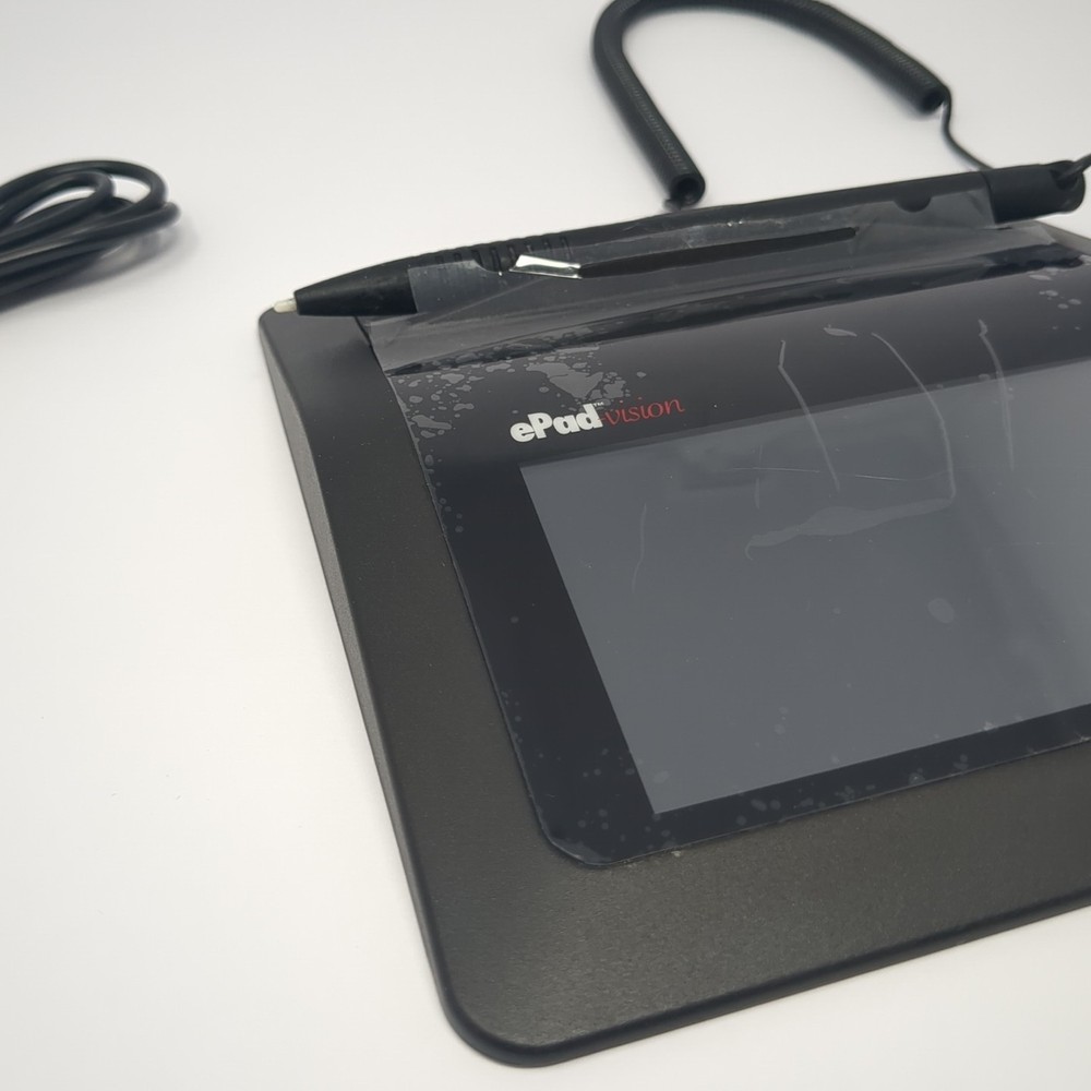 ePadLink ePad Vision Signature Pad Full Color LCD USB Powered Desktop Software