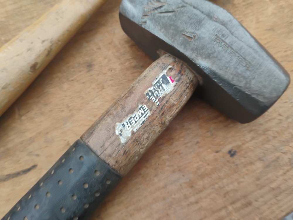 Lot Of 2 Vintage True Temper Blacksmith Hammers