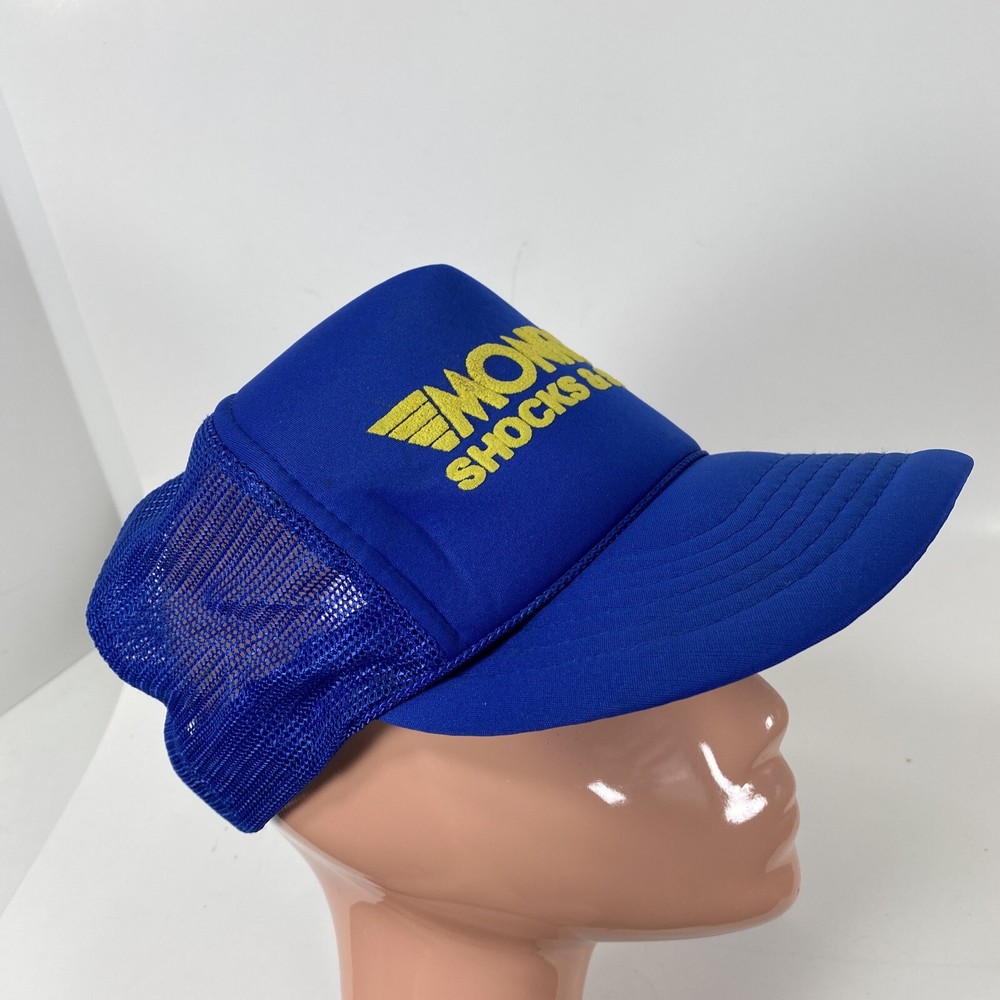 Vintage MONROE SHOCKS & STRUTS Snapback Trucker Mesh Cap - VG
