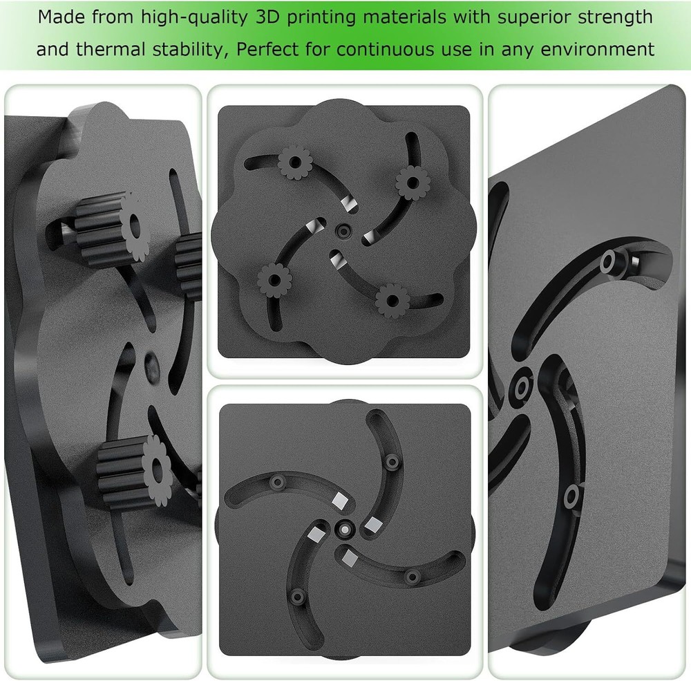 Adjustable Self-Centering Fixture Fit for xTool F1, Keeps Stable Always Centered