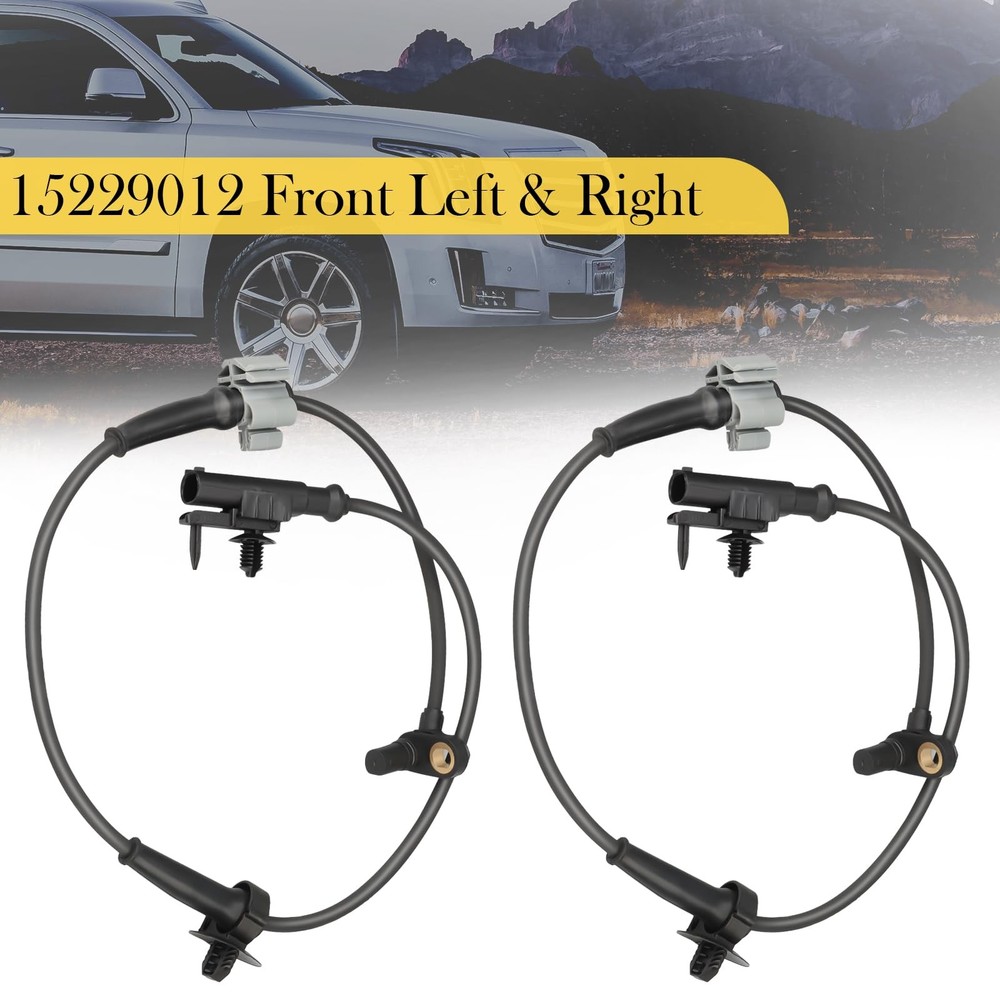 ABS Wheel Speed Sensor Front Left+Right Fit for 2007 2008 2009 2010 2011 2012 20