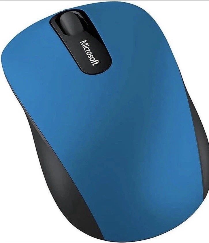 Microsoft Wireless Bluetooth Mobile 3600 Cyan Blue Mouse, NEW SEALED