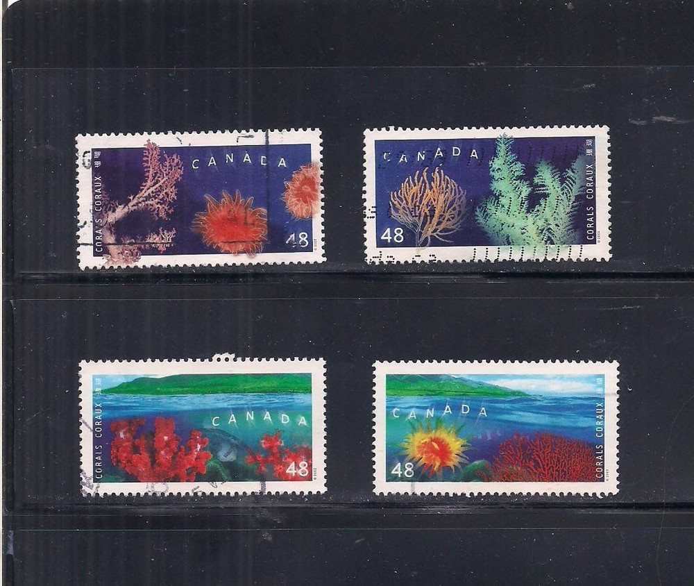 Canada #1948-1951  used  Vf
