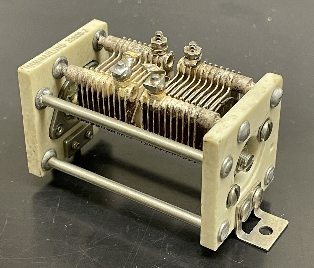 Vintage Hammarlund 33800-7 Variable Capacitor