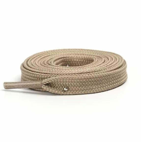 Khaki Flat Replacement Shoe Laces Strings Work Casual Boot Sneakers Hiking #5001