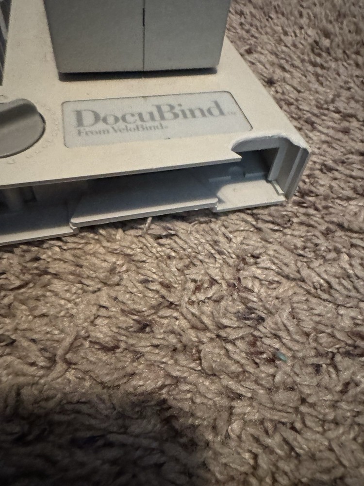 Velobind DocuBind Comb Binding Machine