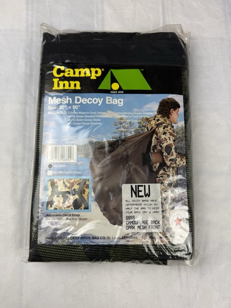 Camouflage Mesh Decoy Bag