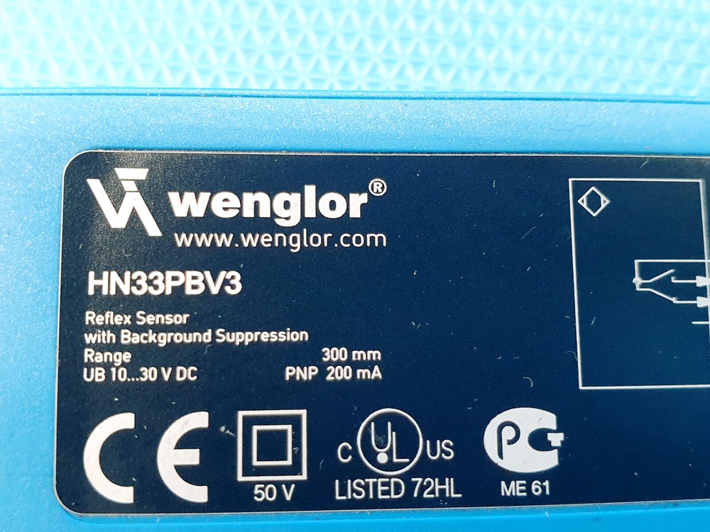Wenglor HN33PBV3 Reflex Sensor