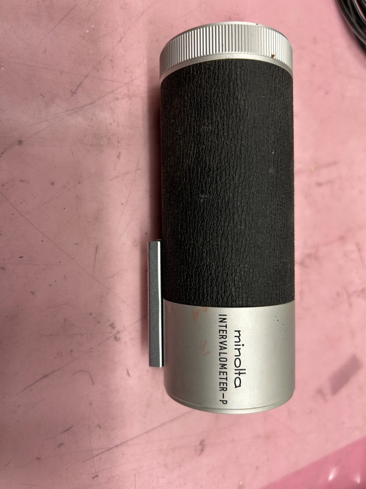 Vintage MINOLTA INTERVALOMETER-P ENGRAVING ERROR/134646