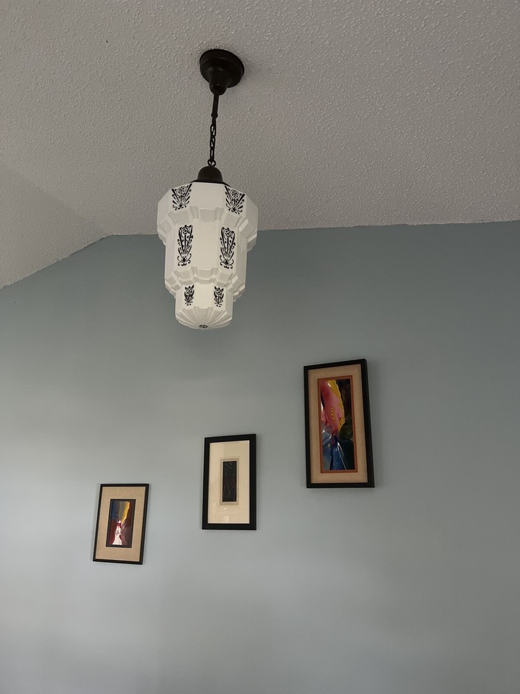 Art Deco ceiling lamp