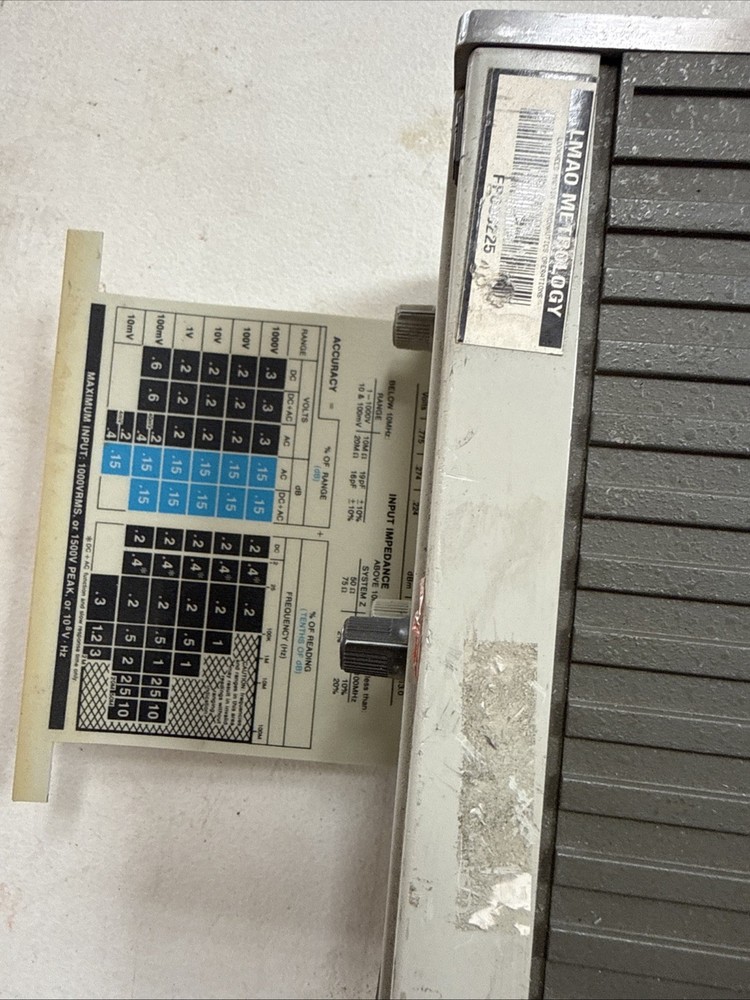 HP 3403C True RMS Voltmeter,ñ