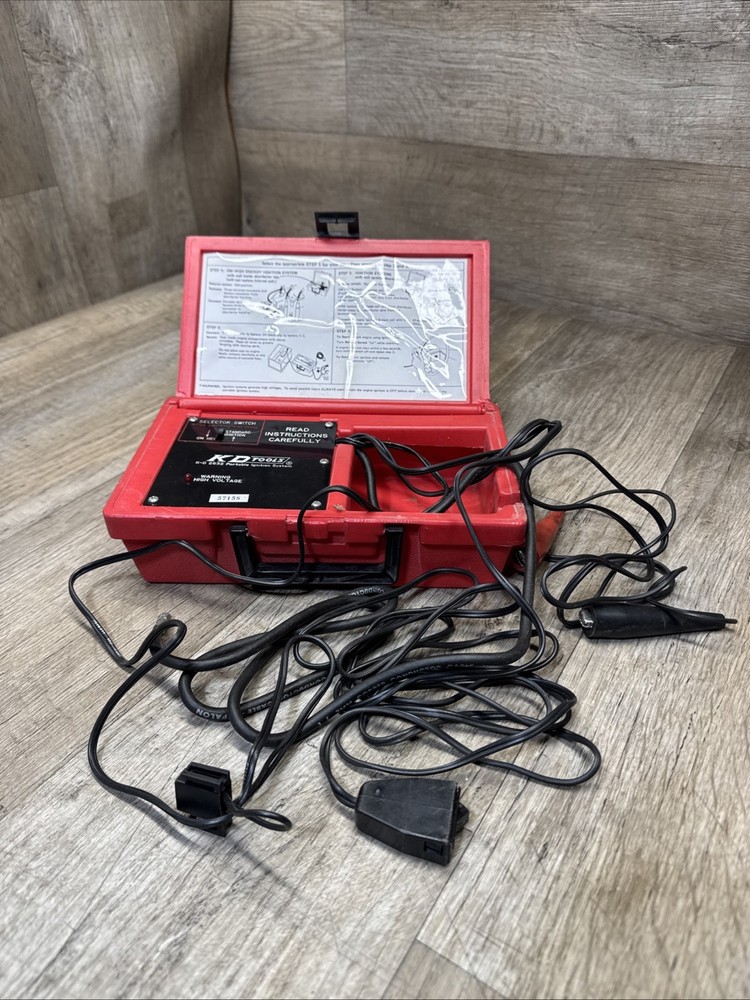 KD Tools 2632 Portable Ignition System Bypass for Breakdowns K-D Red Case Tested