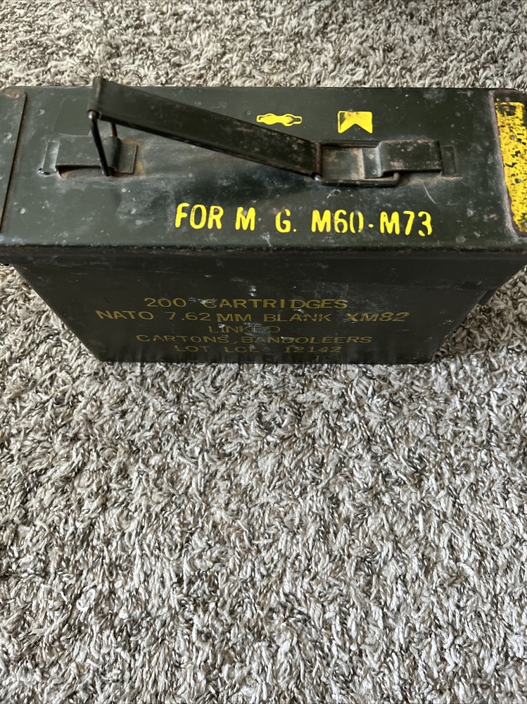 Vintage Military Ammo Box