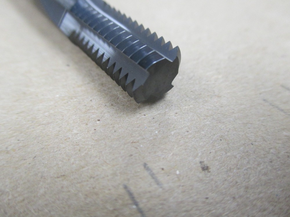 NEW Advent 3/8"-16 Solid Carbide ALTiN Coated Threadmill #121638-1CSV