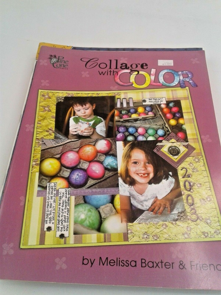 SIX DIFFERNT Scrapbook Crafting Manuals--See Photos and Description