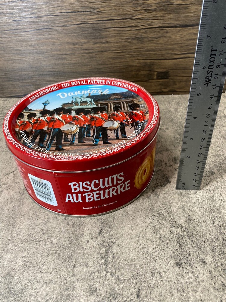 Vintage Denmark Imported cookies Tin