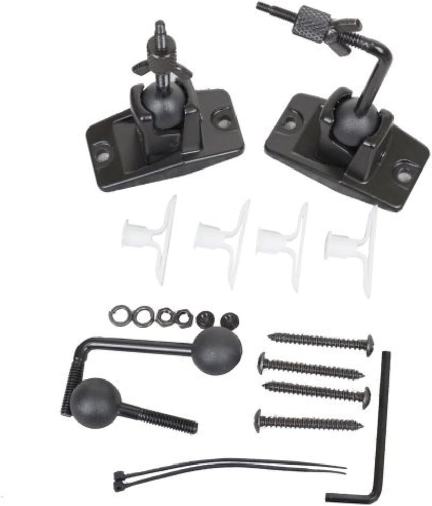 Speaker Wall Ceiling Mount Bracket One Pair for Universal Satellite, fits Key...