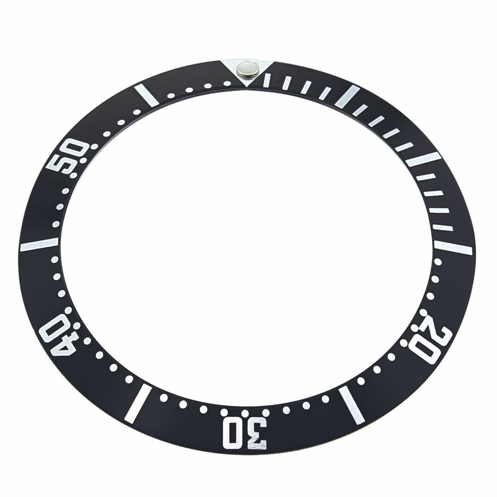 REPLACEMENT BEZEL INSERT BLACK FOR WATCH 33MM X 26MM